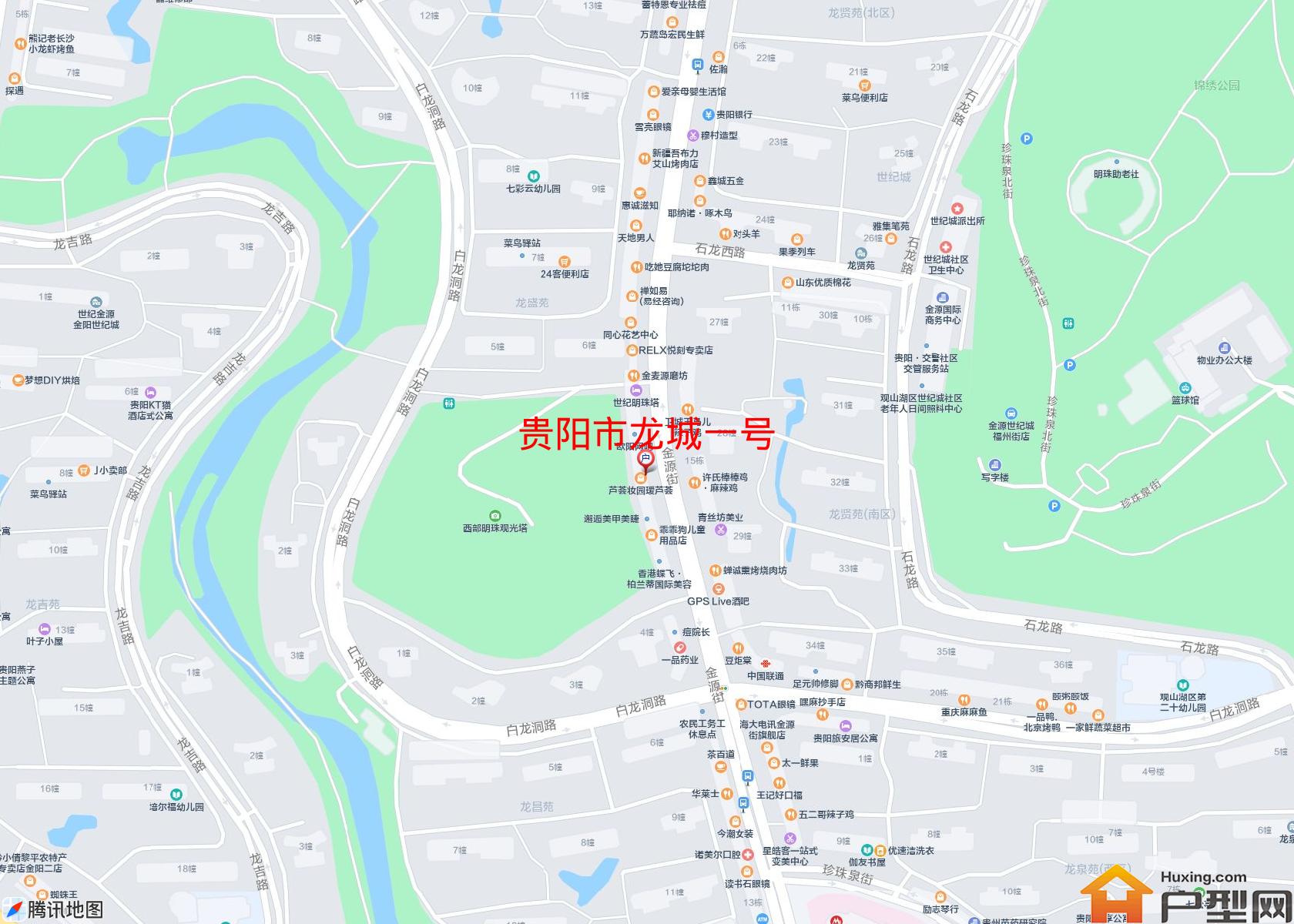 龙城一号小区 - 户型网