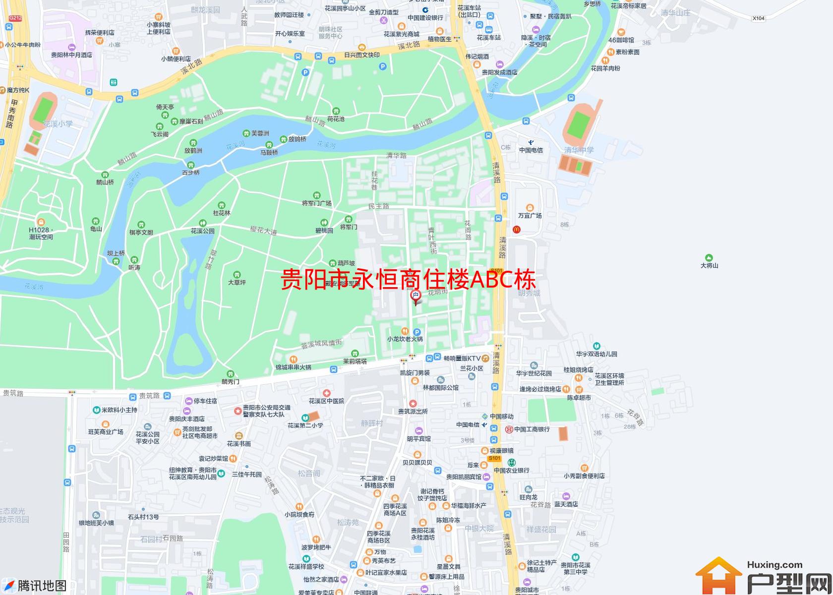 永恒商住楼ABC栋小区 - 户型网