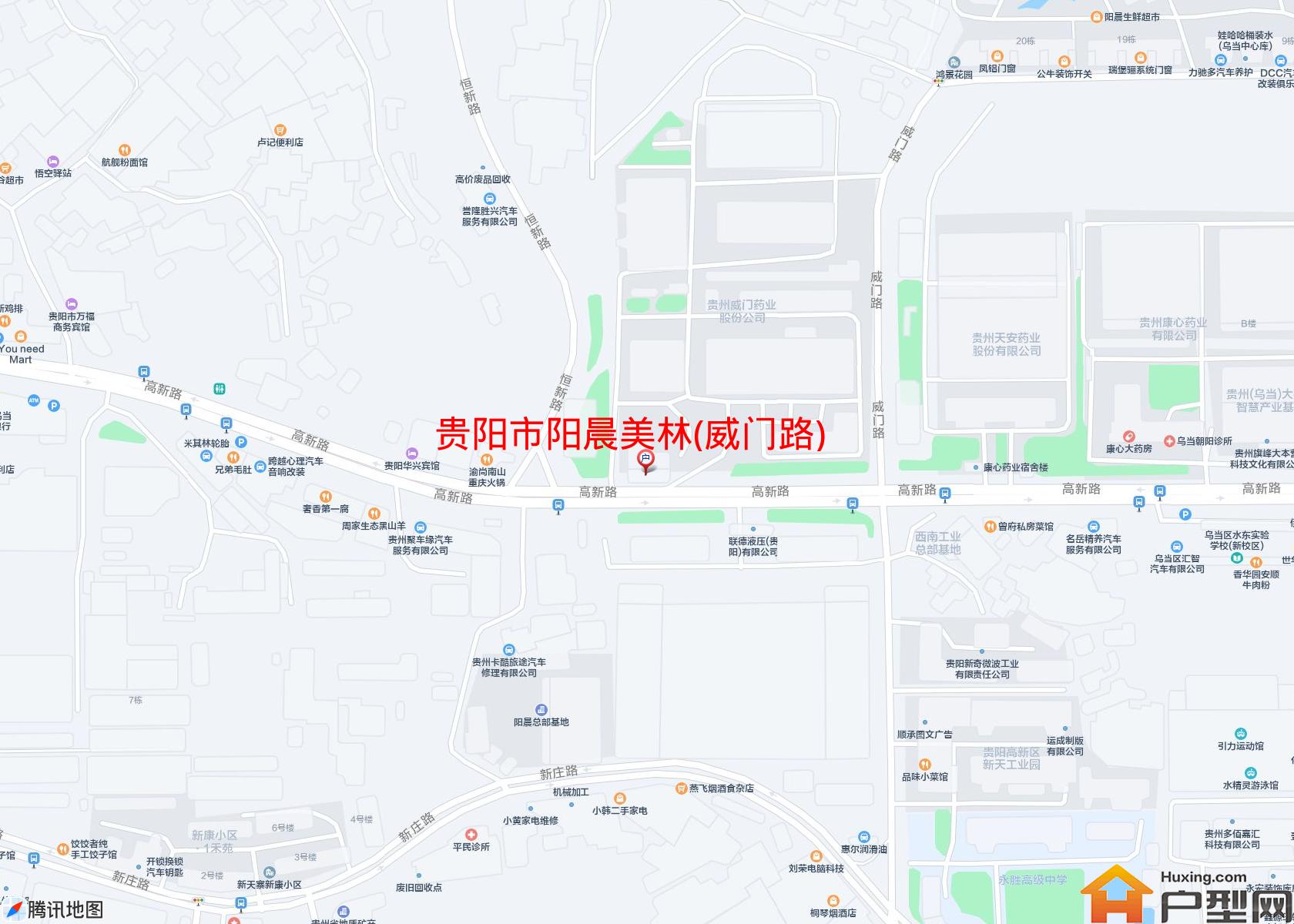阳晨美林(威门路)小区 - 户型网