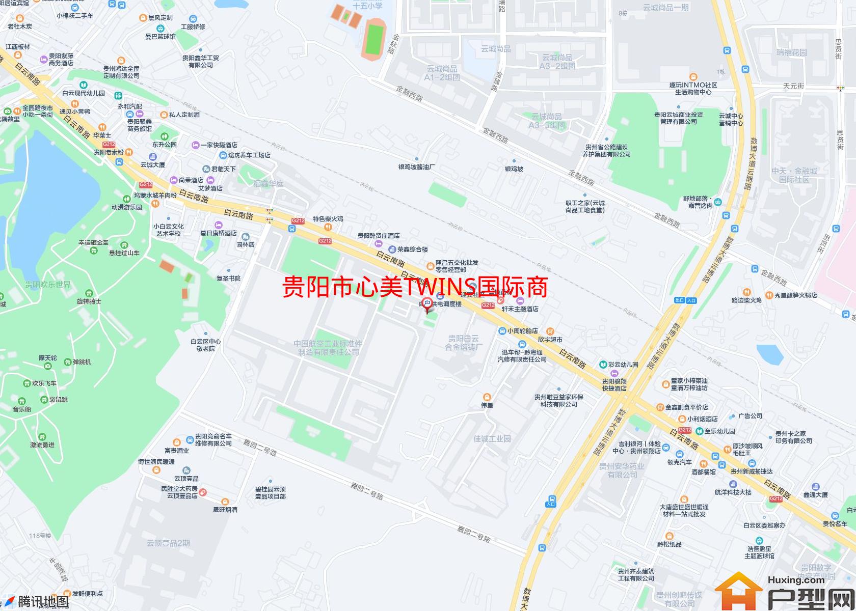 心美TWINS国际商住楼小区 - 户型网