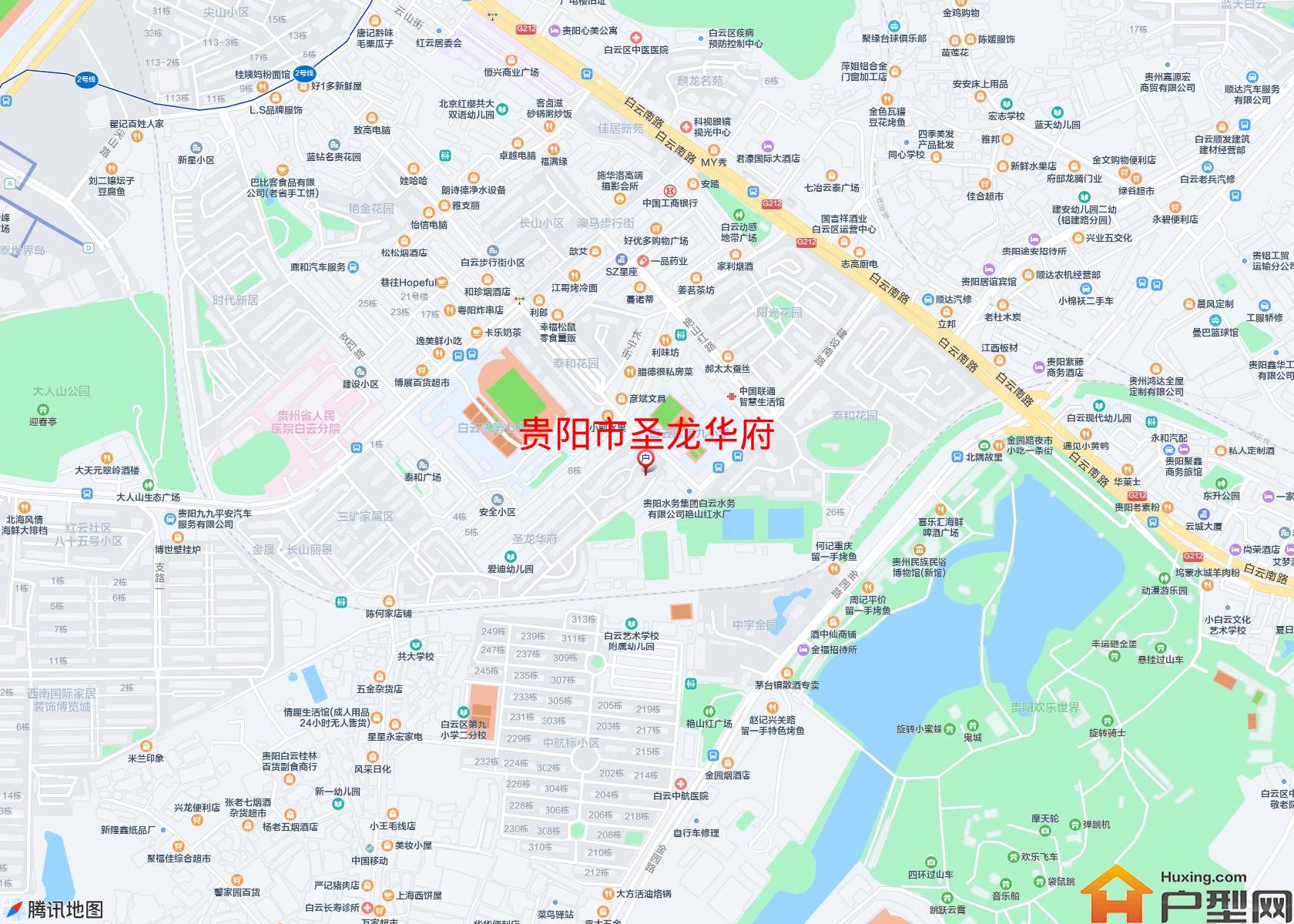 圣龙华府小区 - 户型网