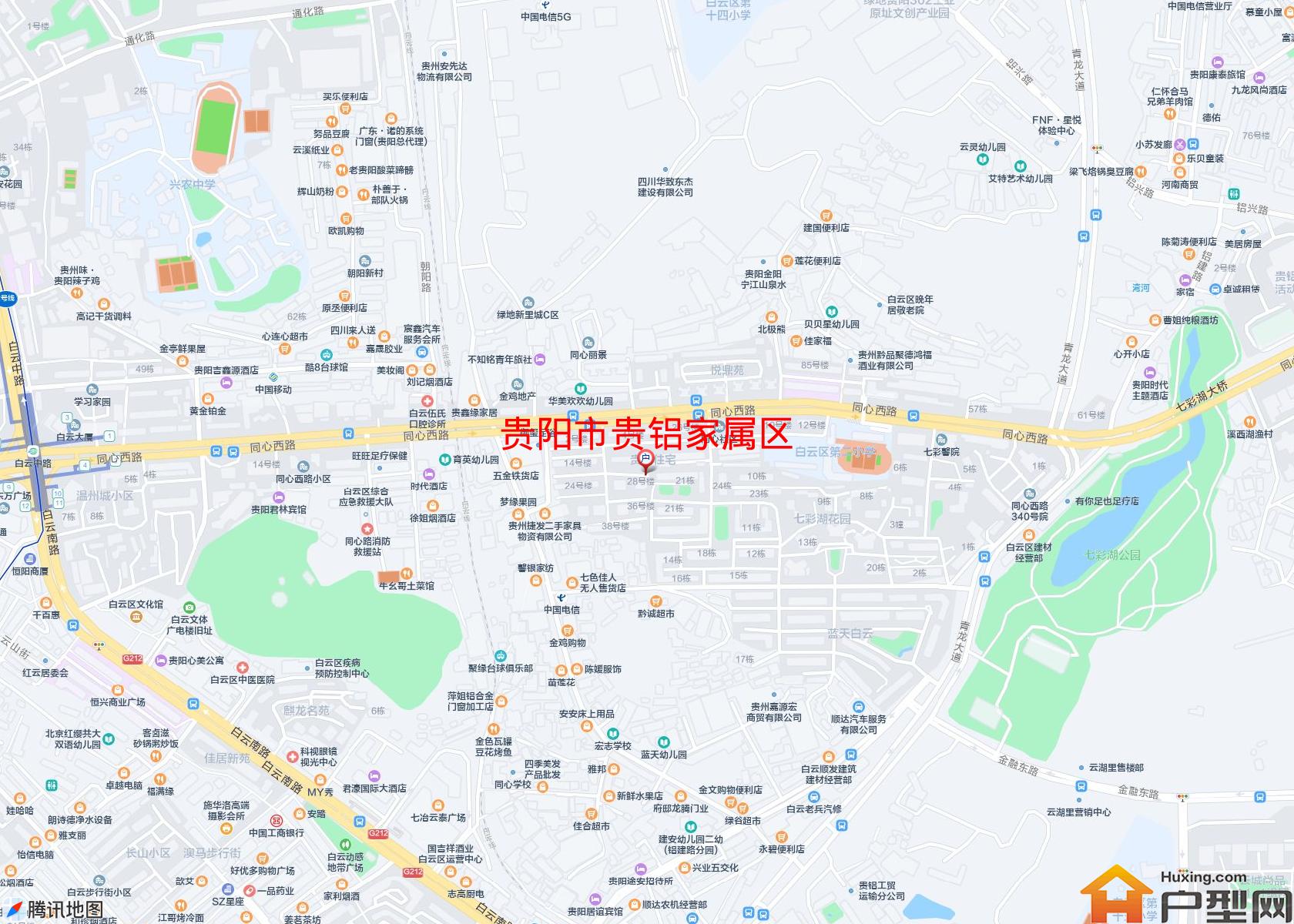 贵铝家属区小区 - 户型网