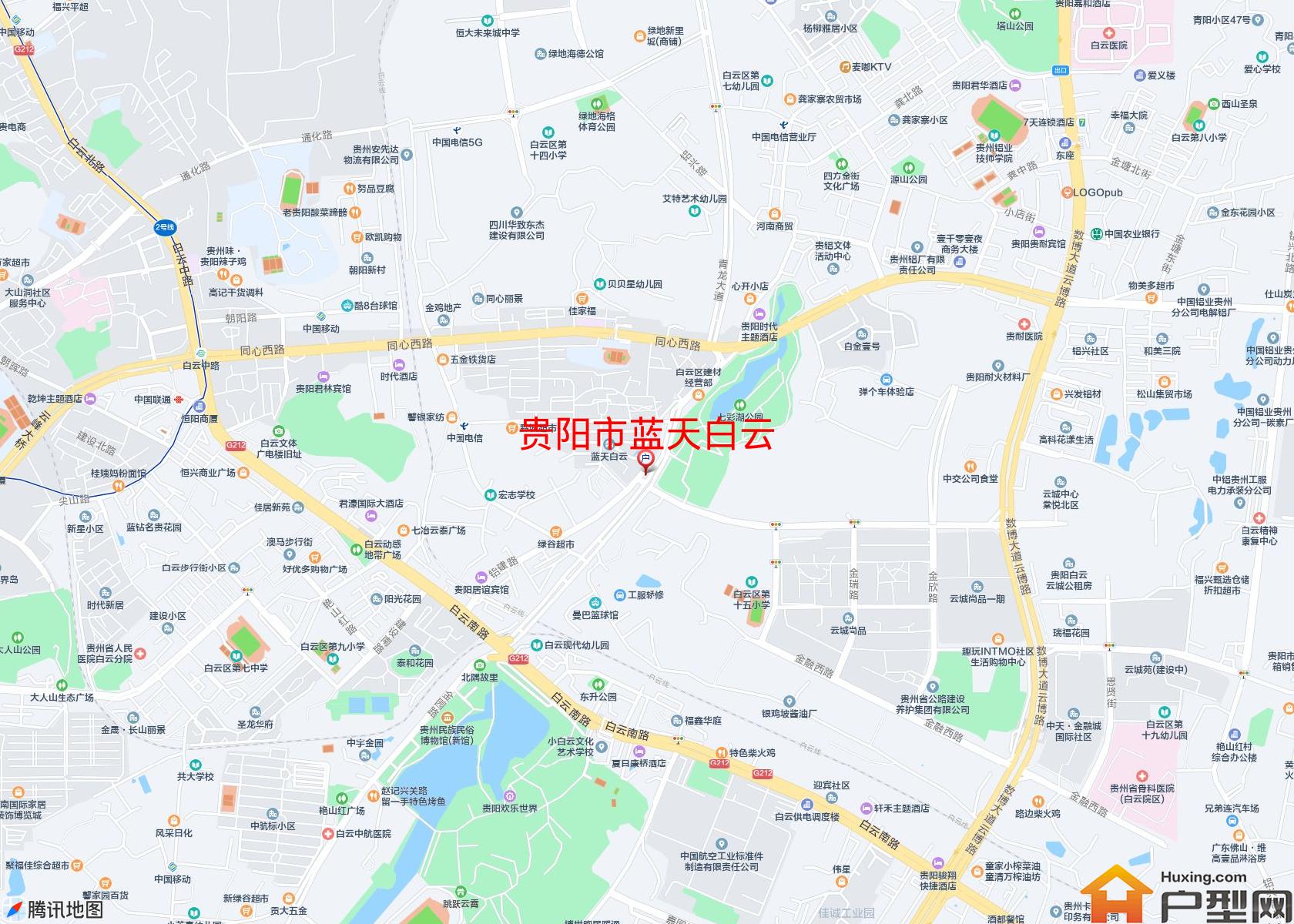蓝天白云小区 - 户型网