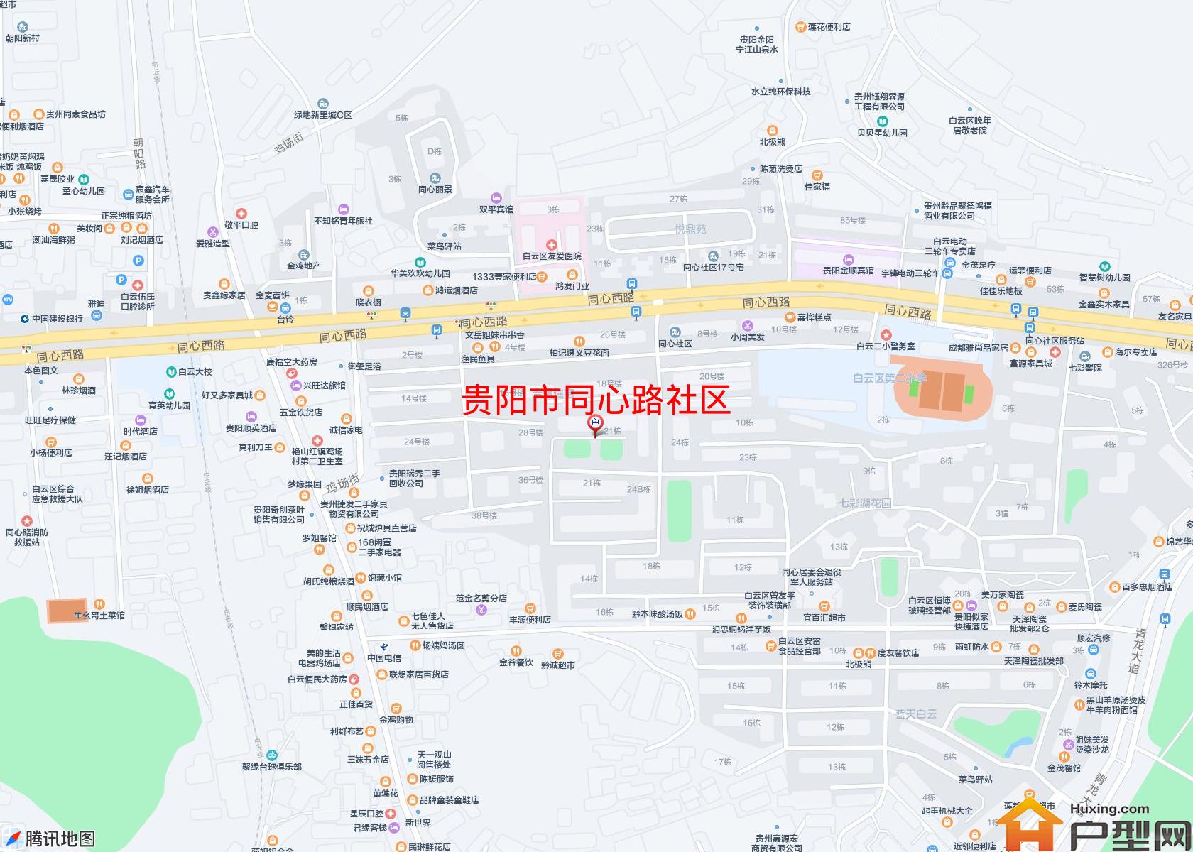 同心路社区小区 - 户型网