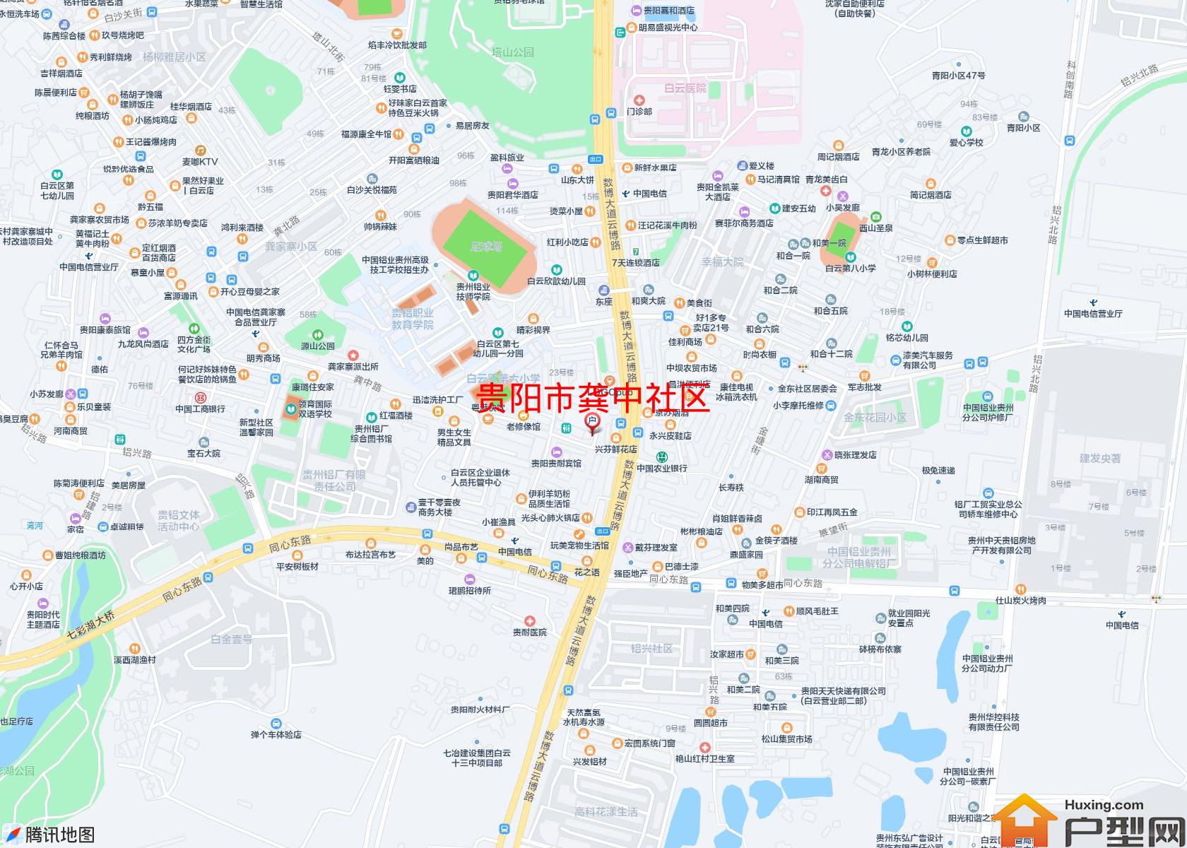 龚中社区小区 - 户型网