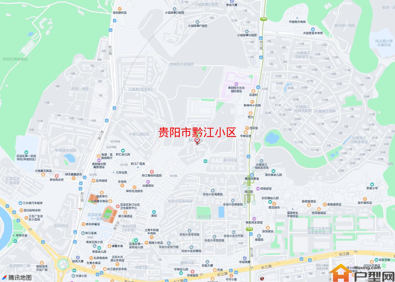 黔江小区小区 - 户型网