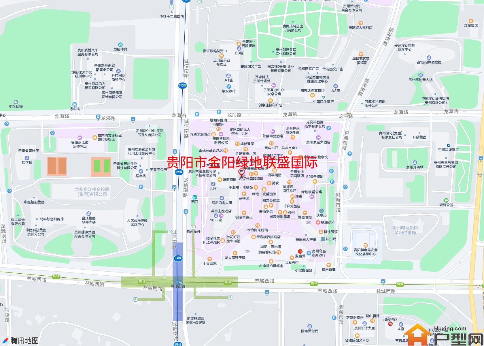 金阳绿地联盛国际小区 - 户型网