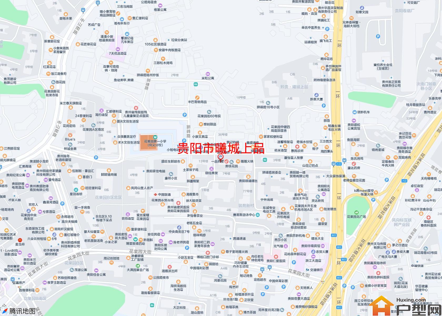 曦城上品小区 - 户型网 曦城上品小区 - 户型网