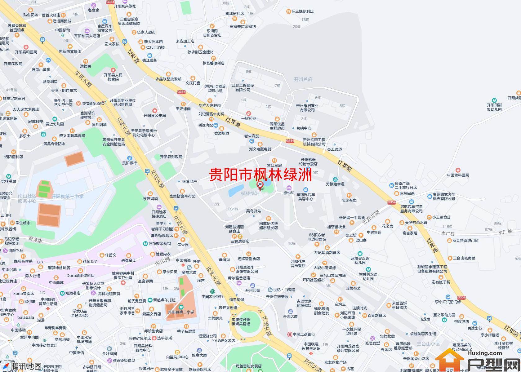 枫林绿洲小区 - 户型网