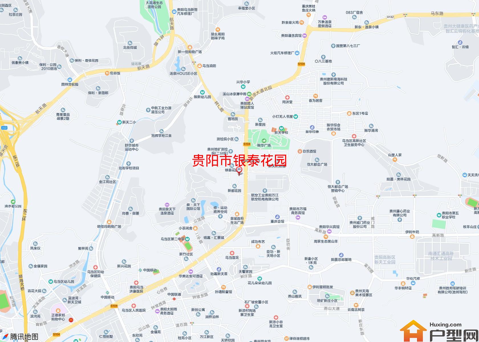 银泰花园小区 - 户型网