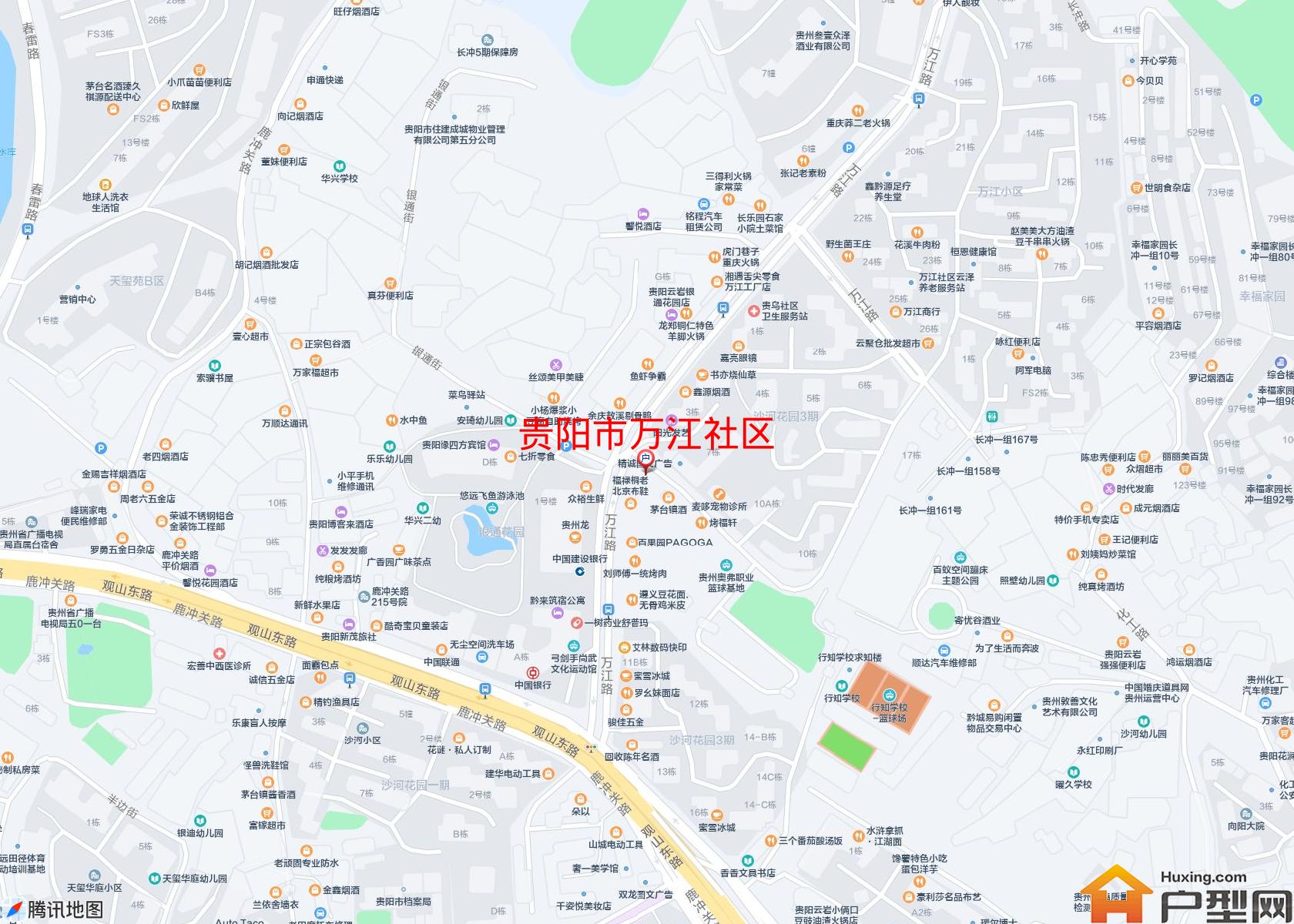 万江社区小区 - 户型网