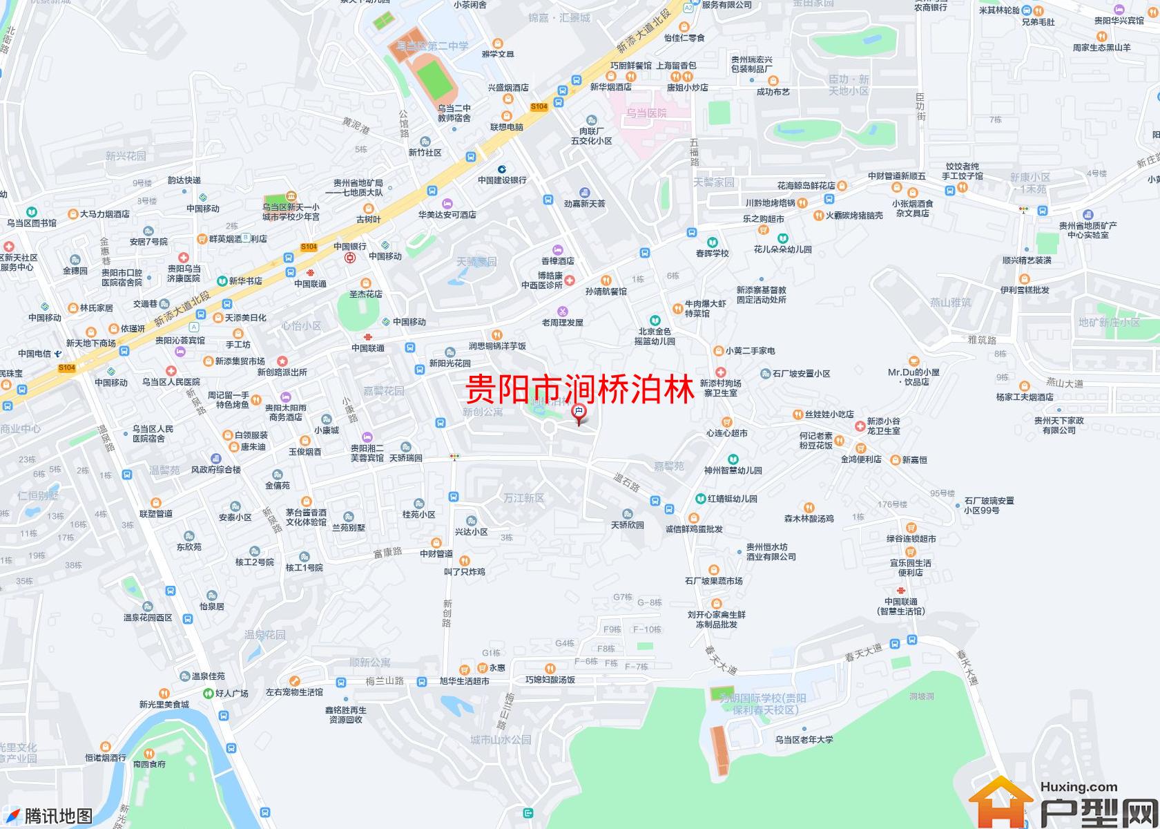 涧桥泊林小区 - 户型网