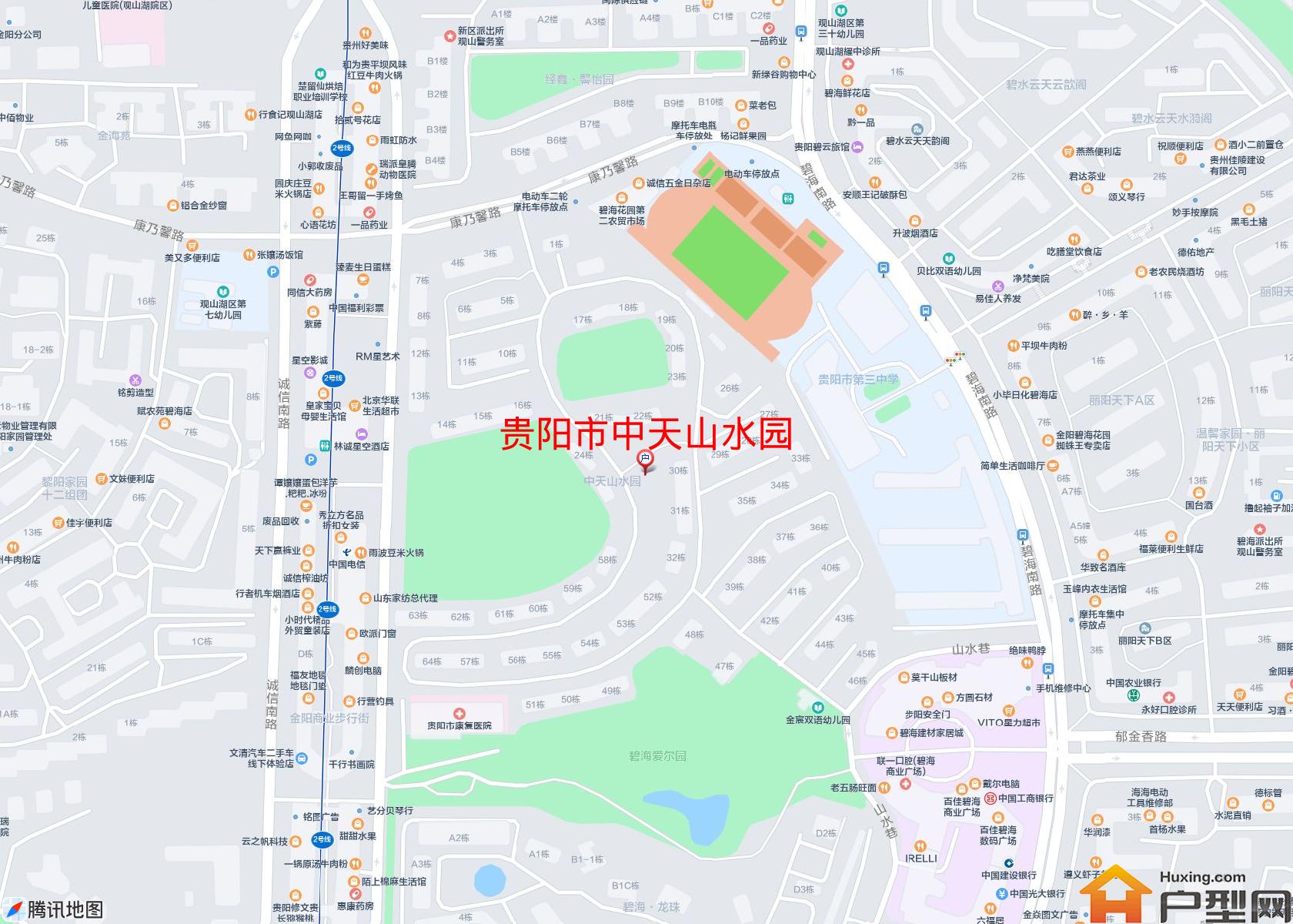 中天山水园小区 - 户型网