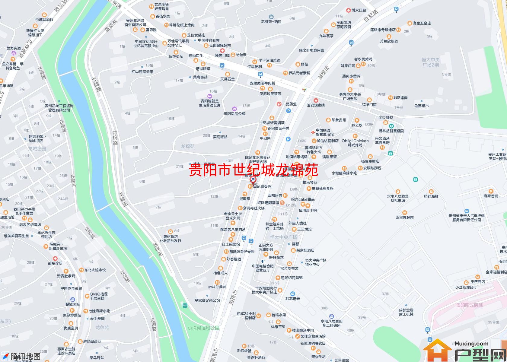 世纪城龙锦苑小区 - 户型网