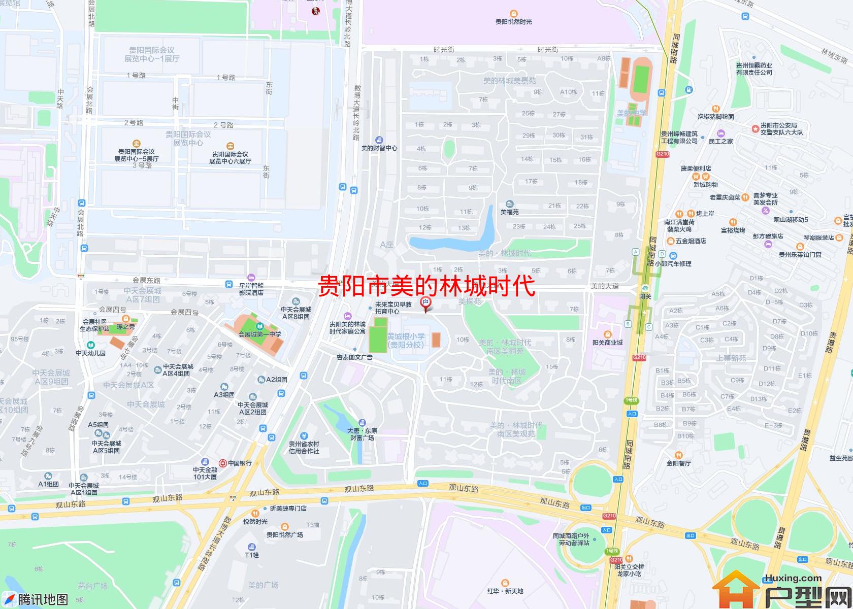 美的林城时代小区 - 户型网