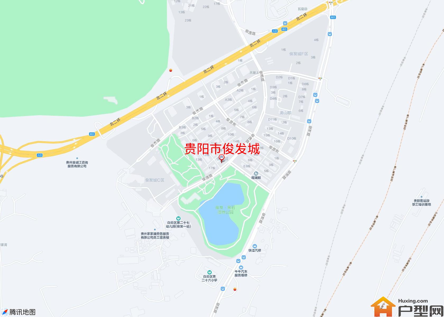 俊发城小区 - 户型网