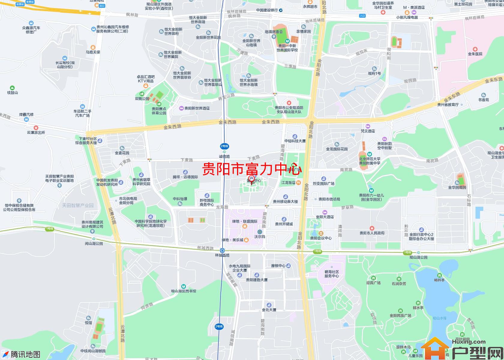 富力中心小区 - 户型网