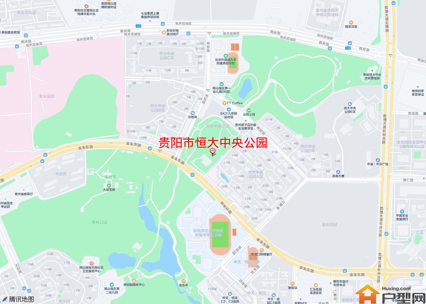 恒大中央公园小区 - 户型网