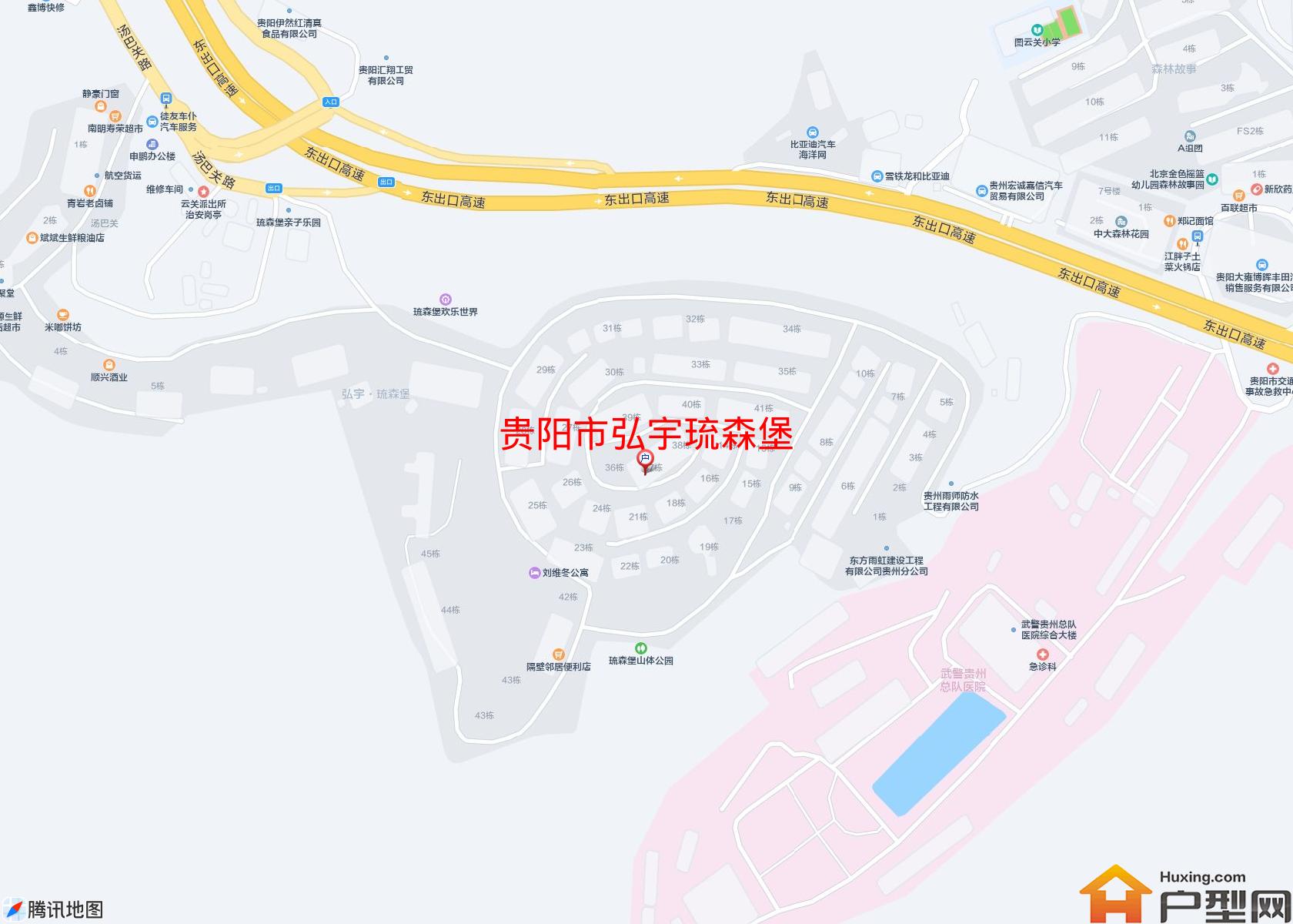 弘宇琉森堡小区 - 户型网