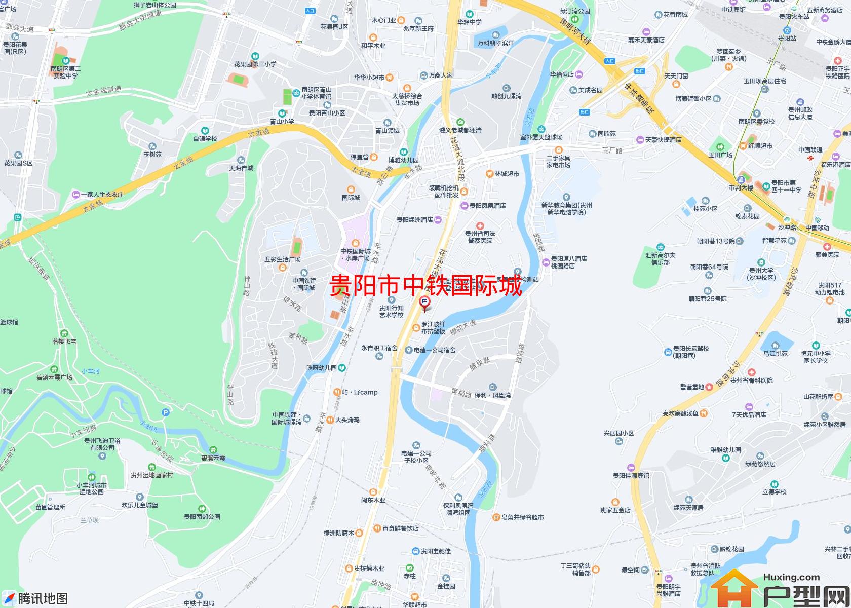 中铁国际城小区 - 户型网
