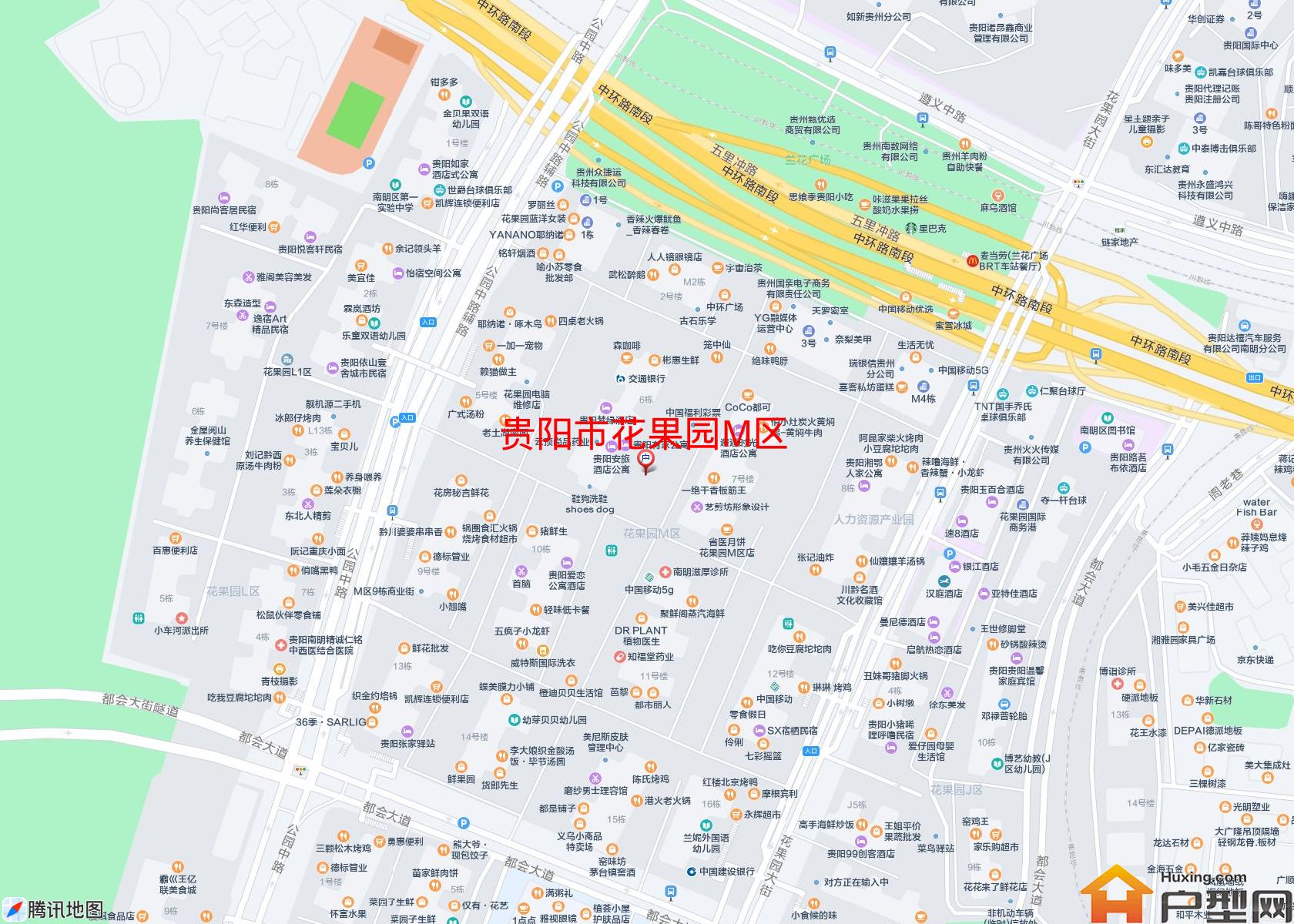 花果园M区小区 - 户型网