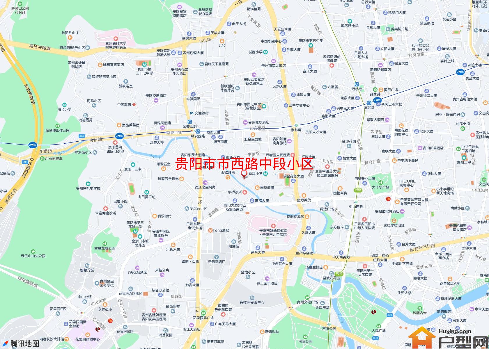 市西路中段小区小区 - 户型网