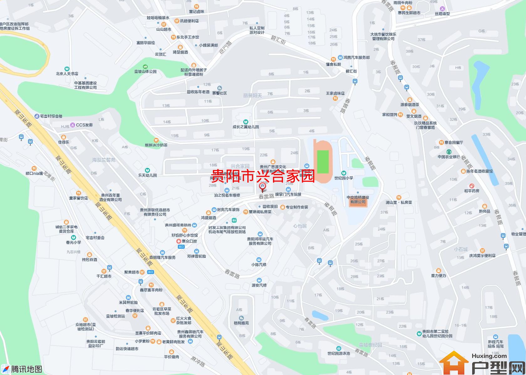 兴合家园小区 - 户型网