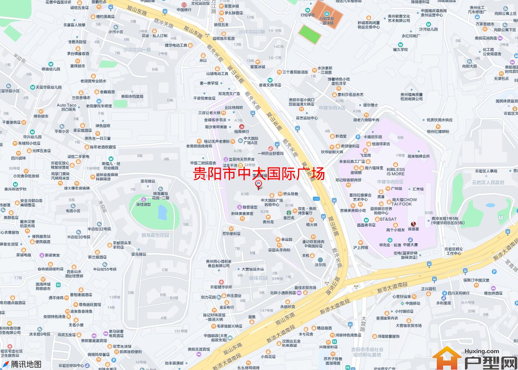 中大国际广场小区 - 户型网