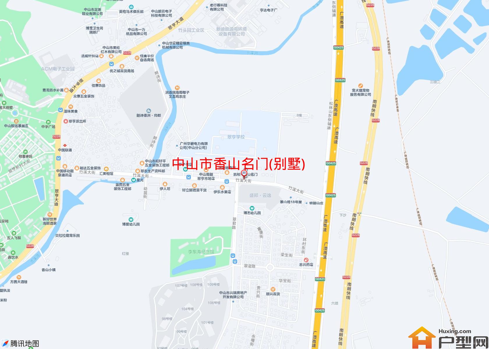 香山名门(别墅)小区 - 户型网