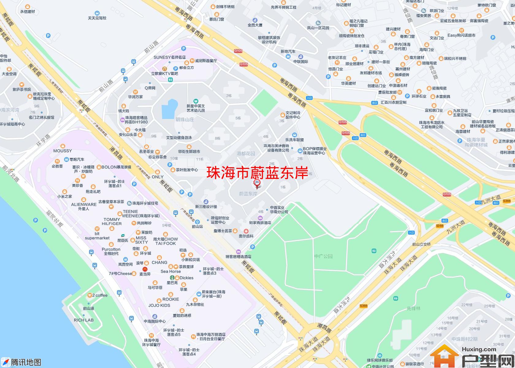 蔚蓝东岸小区 - 户型网