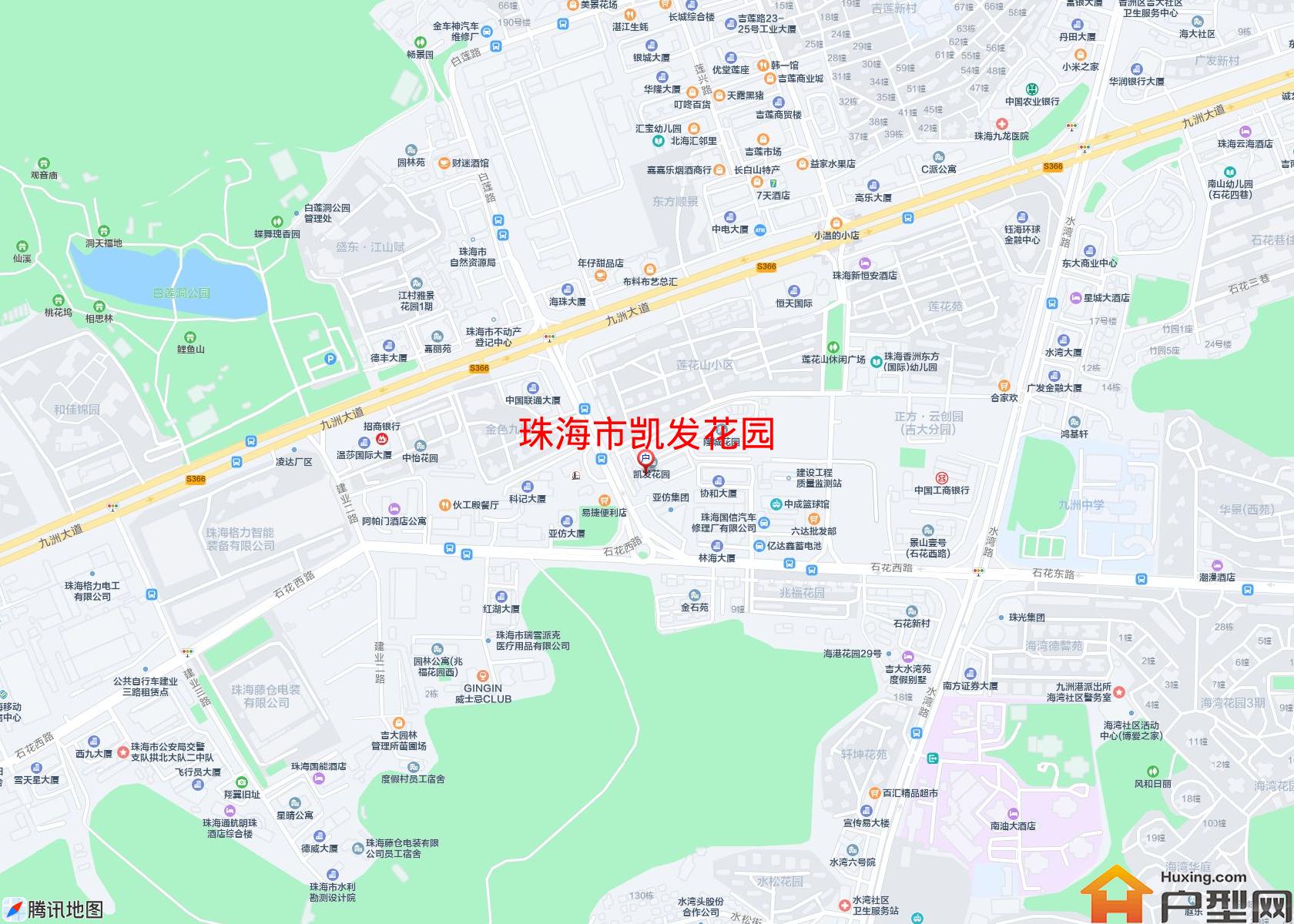 凯发花园小区 - 户型网