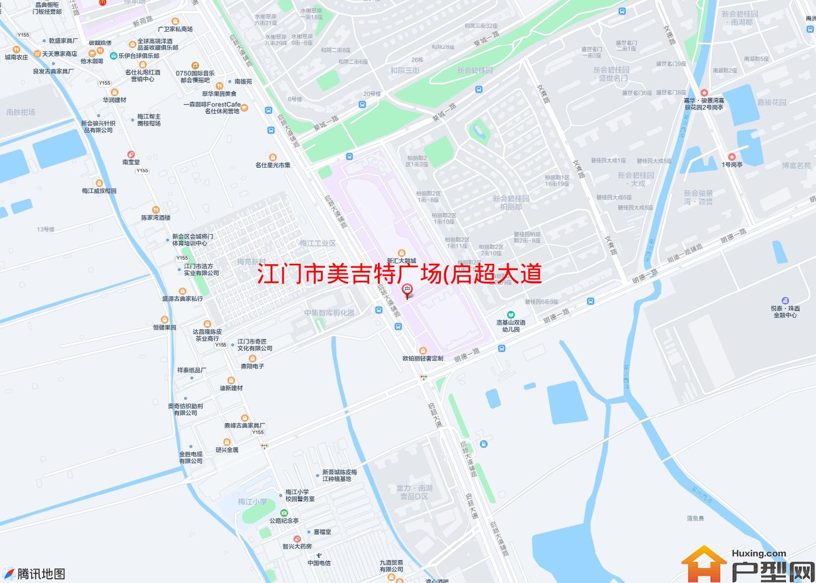 美吉特广场(启超大道9号)小区 - 户型网