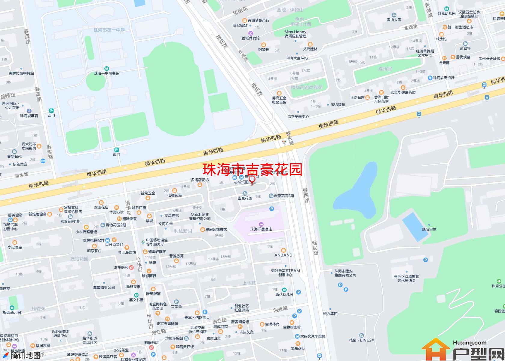 吉豪花园小区 - 户型网