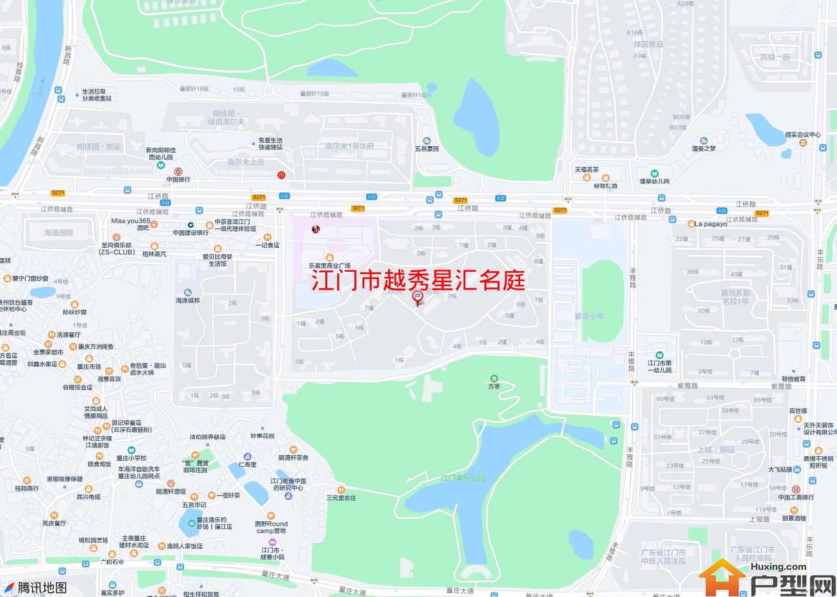 越秀星汇名庭小区 - 户型网