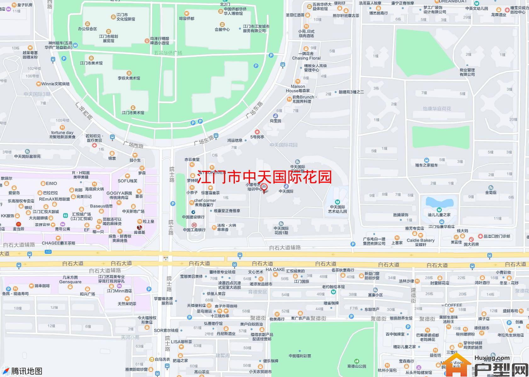 中天国际花园小区 - 户型网