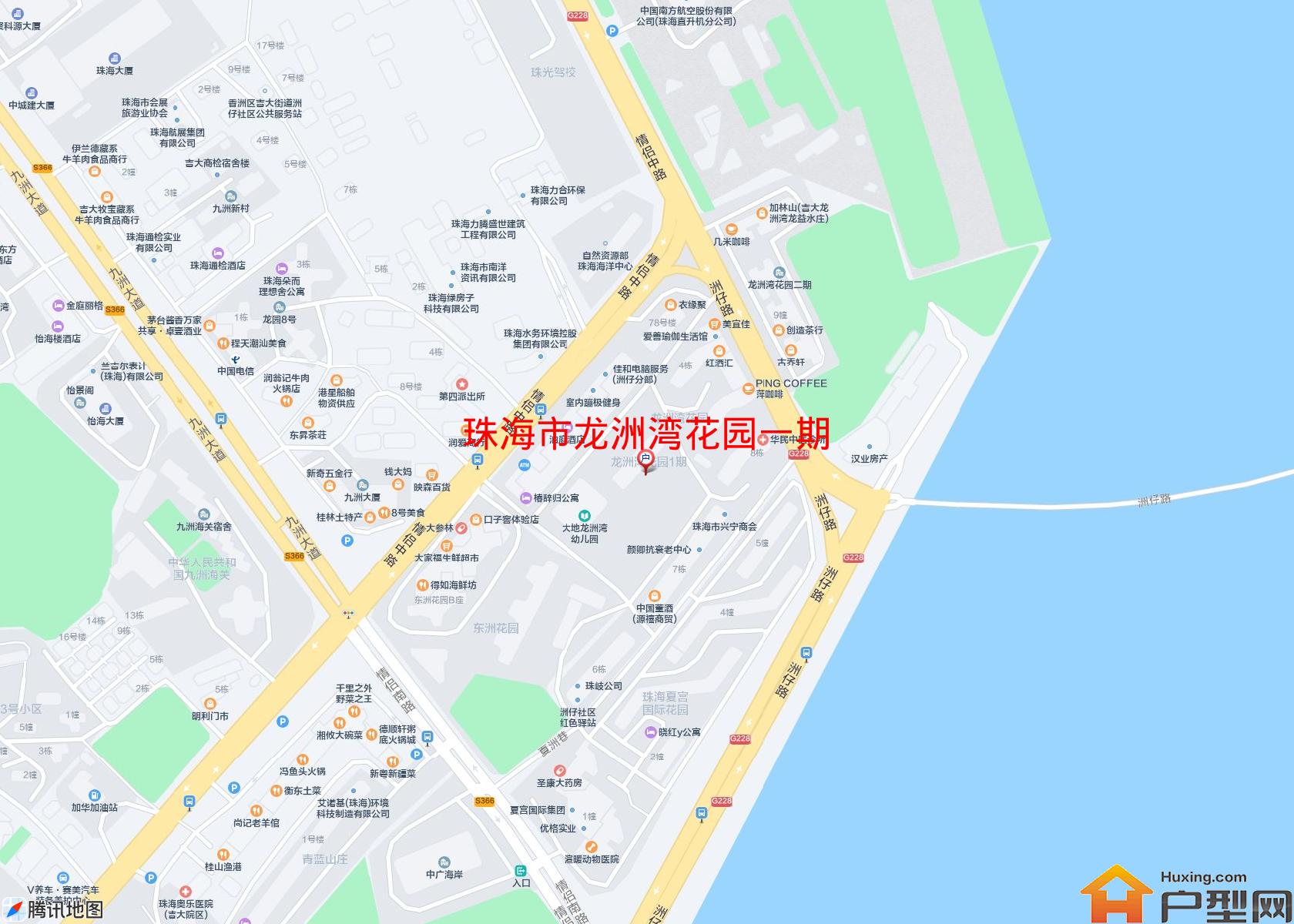 龙洲湾花园一期小区 - 户型网