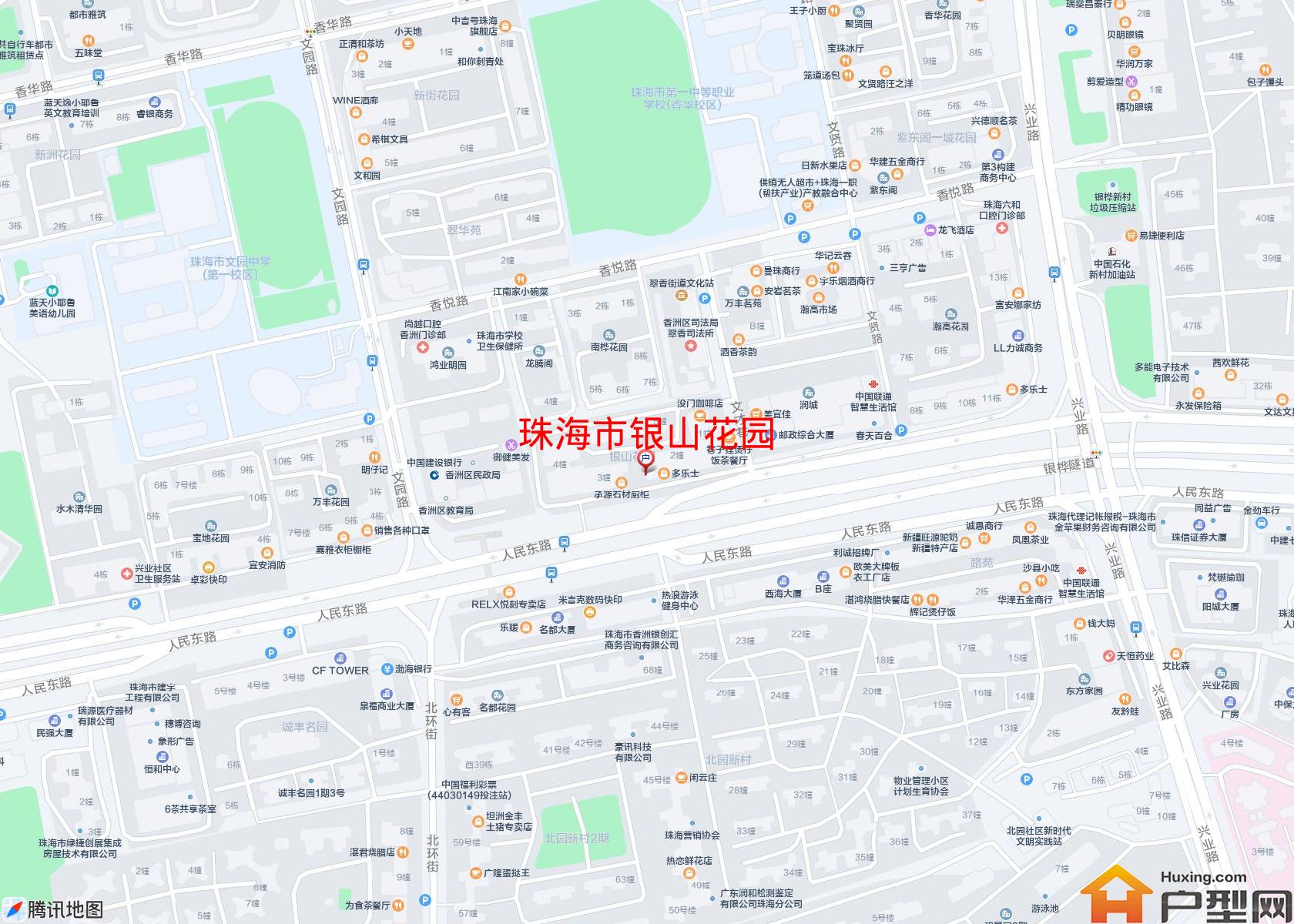 银山花园小区 - 户型网