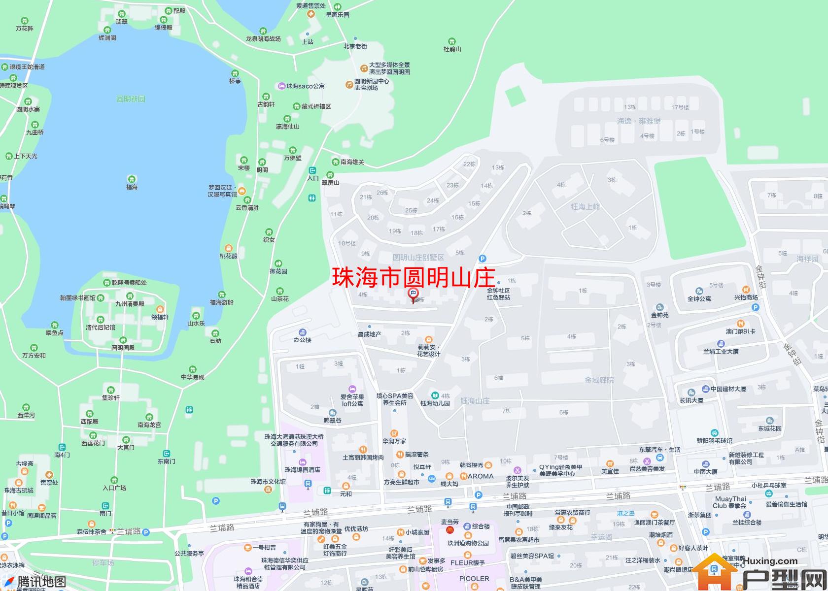 圆明山庄小区 - 户型网