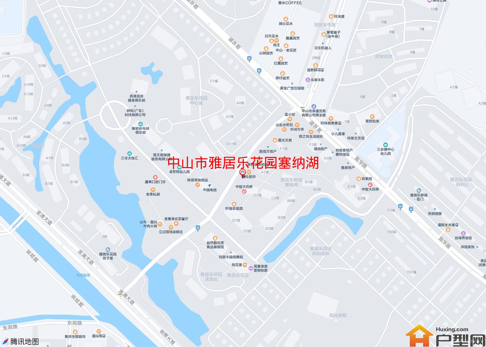雅居乐花园塞纳湖小区 - 户型网