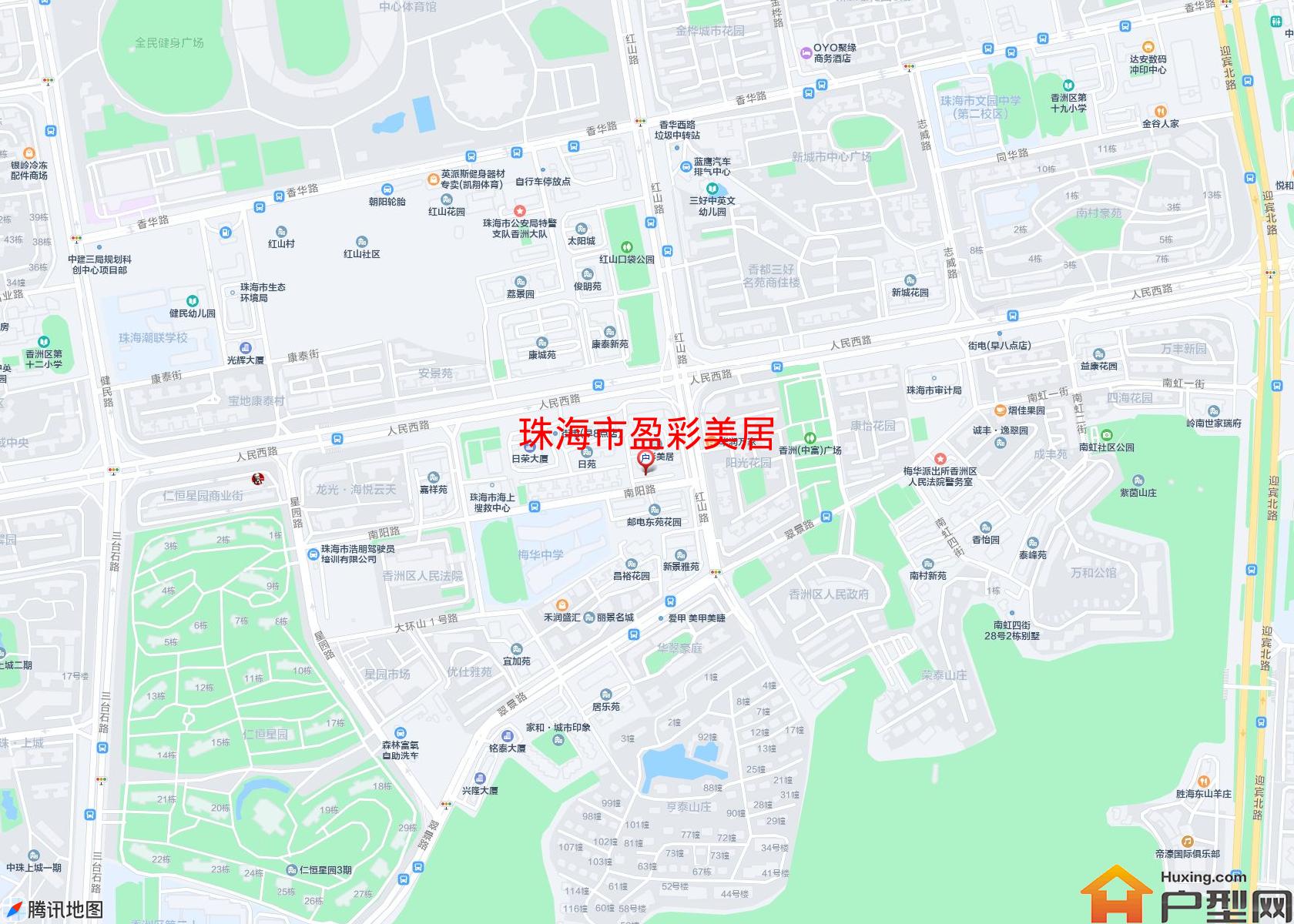 盈彩美居小区 - 户型网