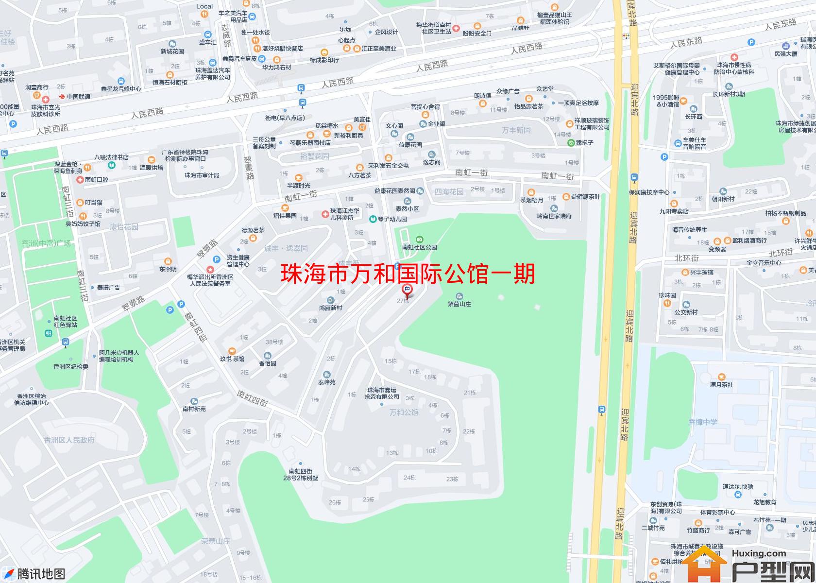 万和国际公馆一期小区 - 户型网