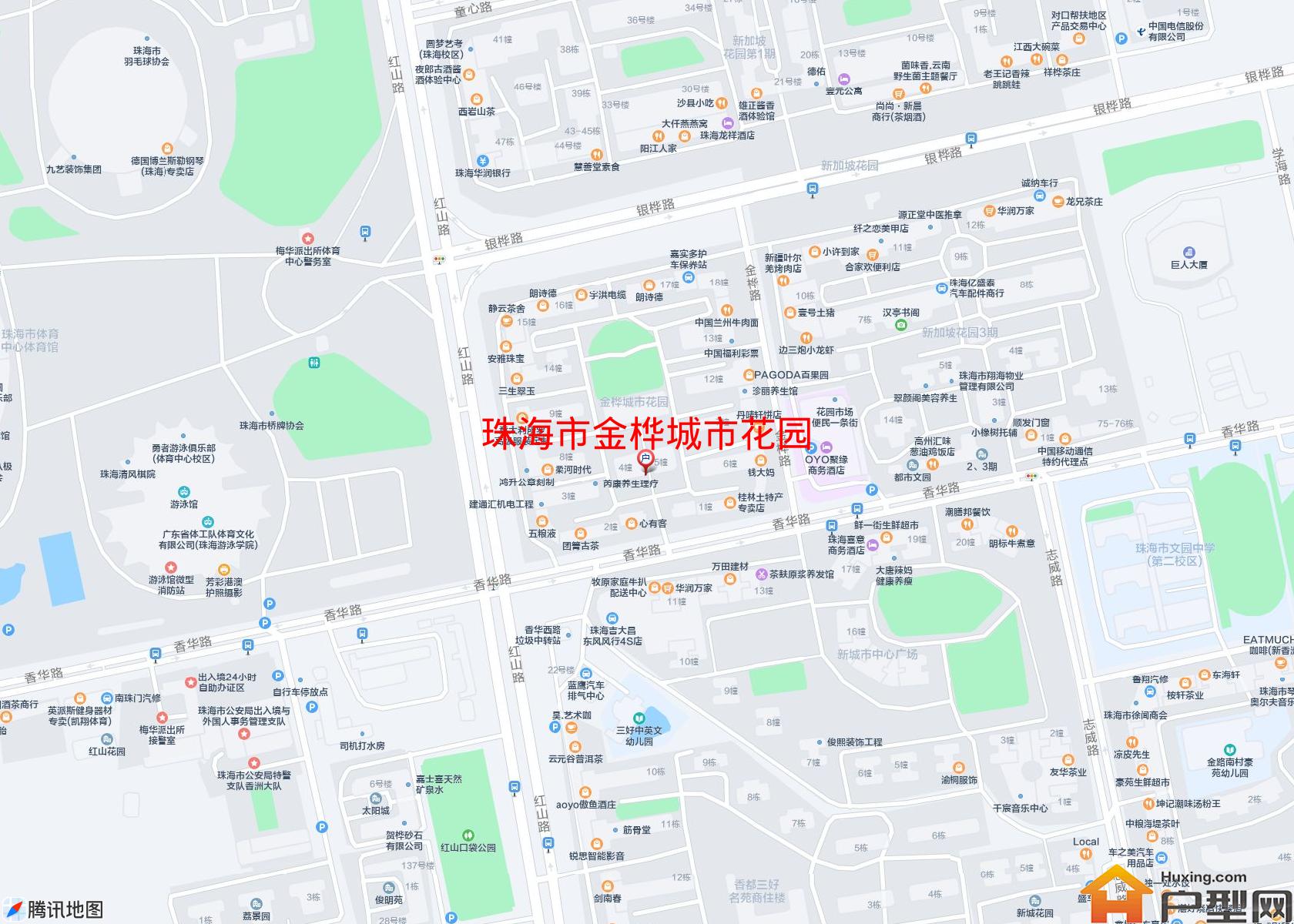 金桦城市花园小区 - 户型网
