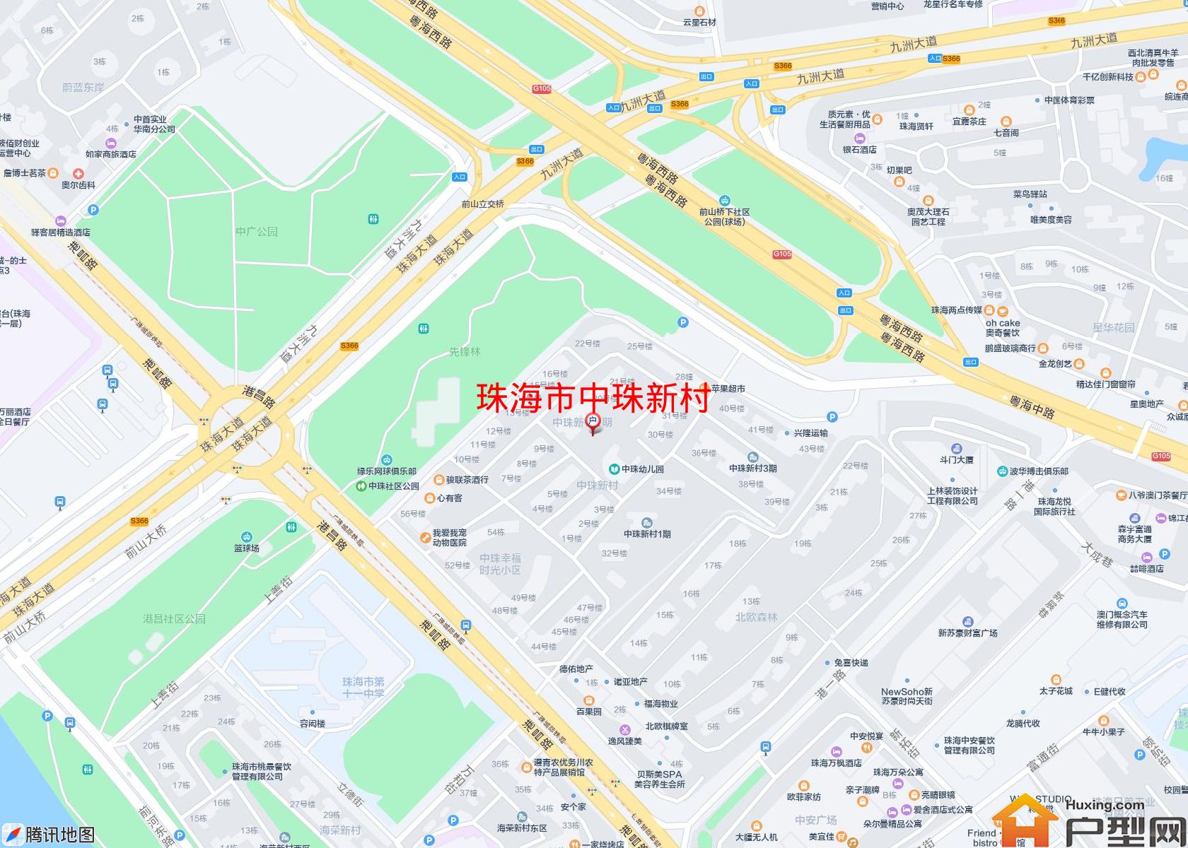 中珠新村小区 - 户型网