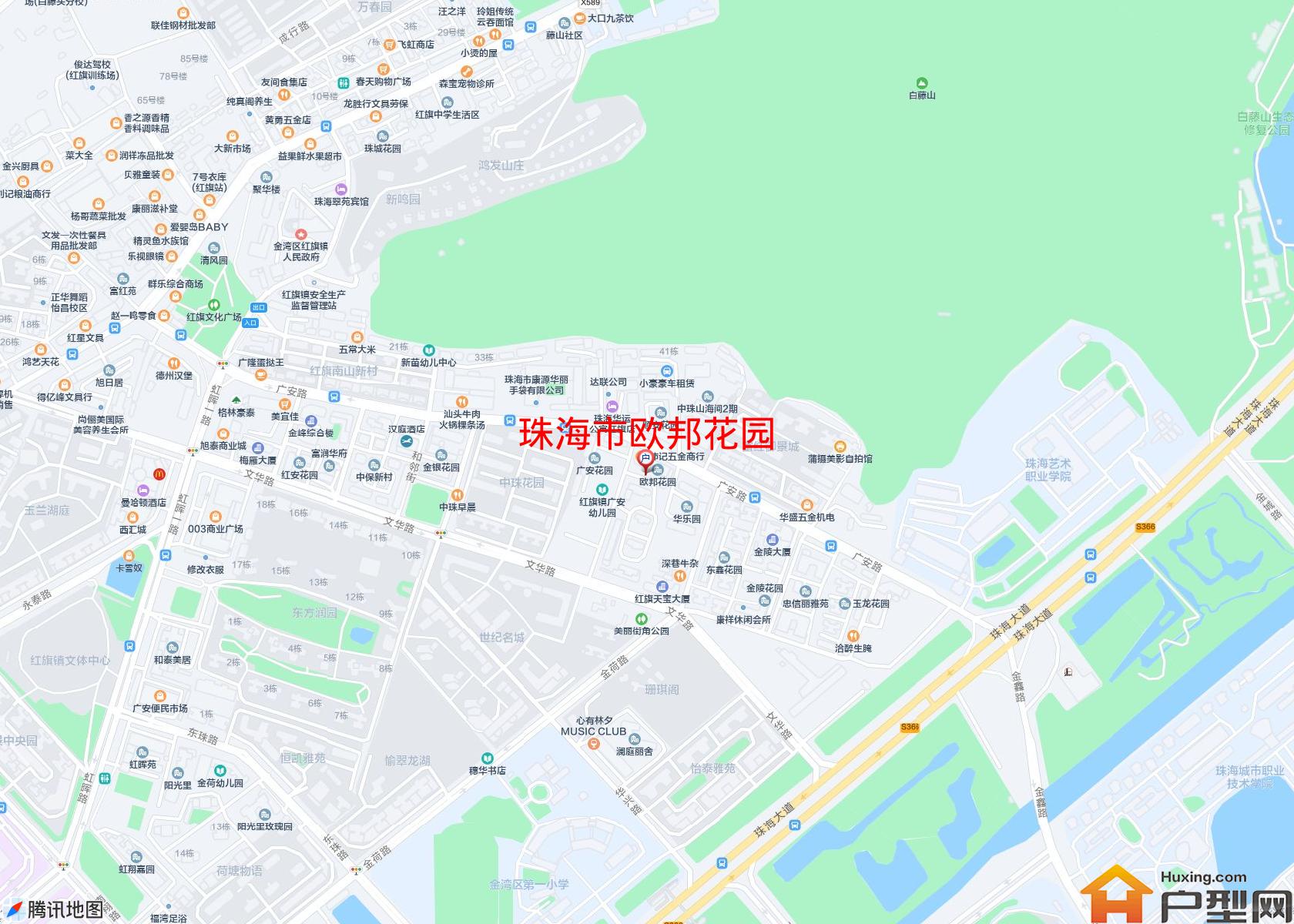 欧邦花园小区 - 户型网