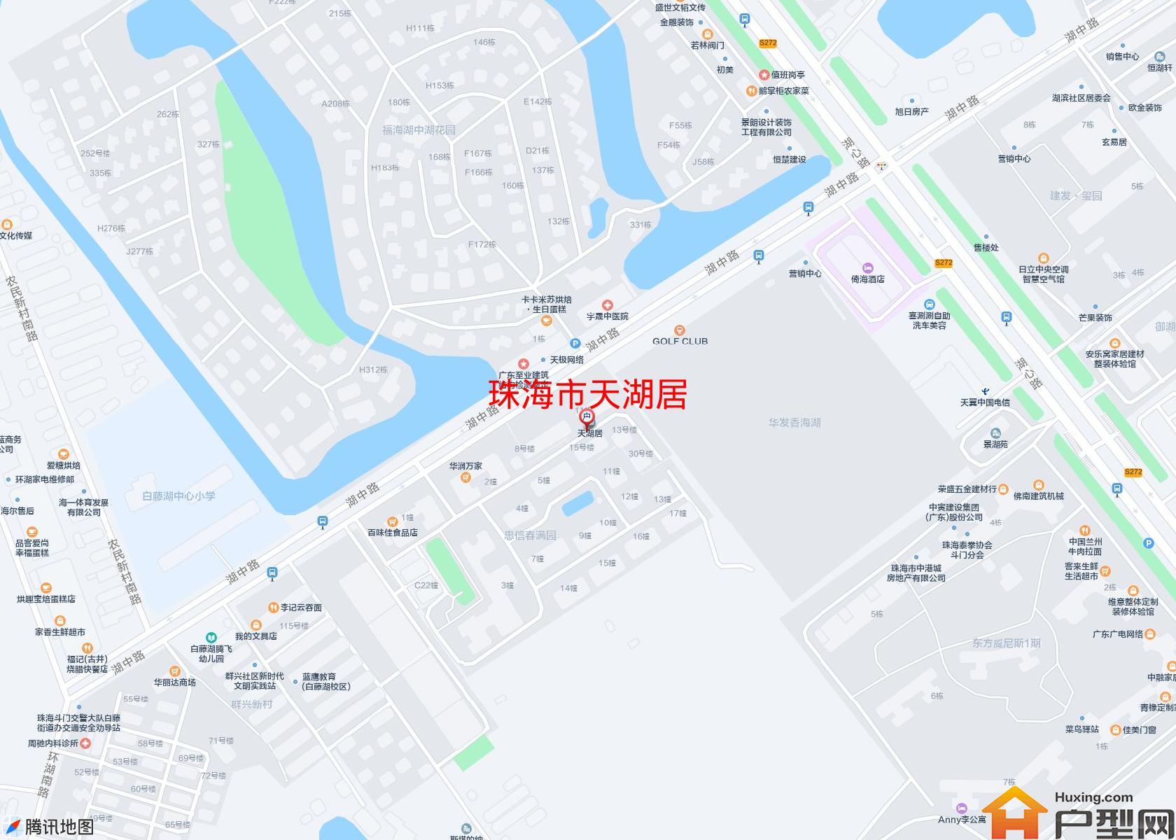 天湖居小区 - 户型网