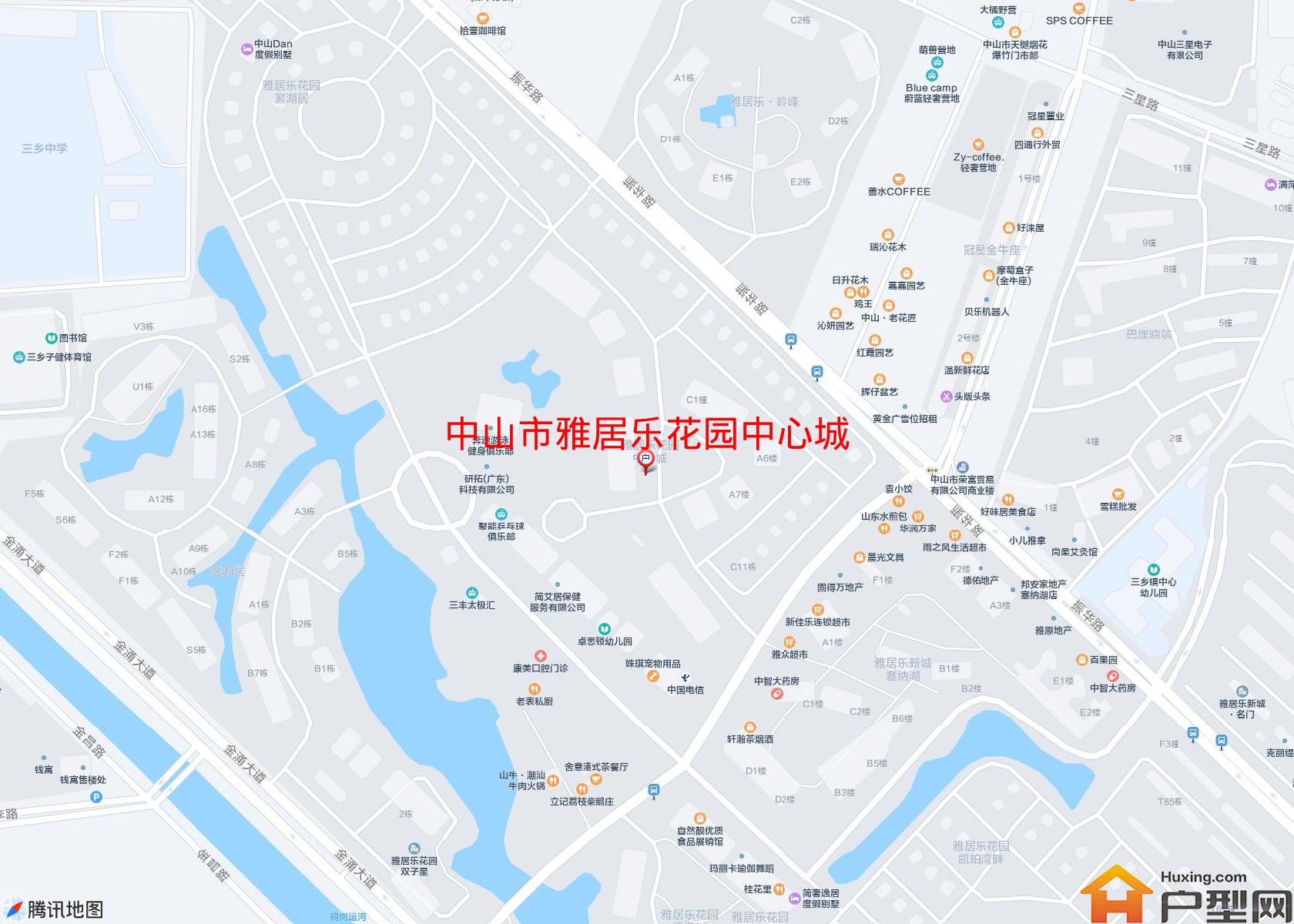 雅居乐花园中心城小区 - 户型网