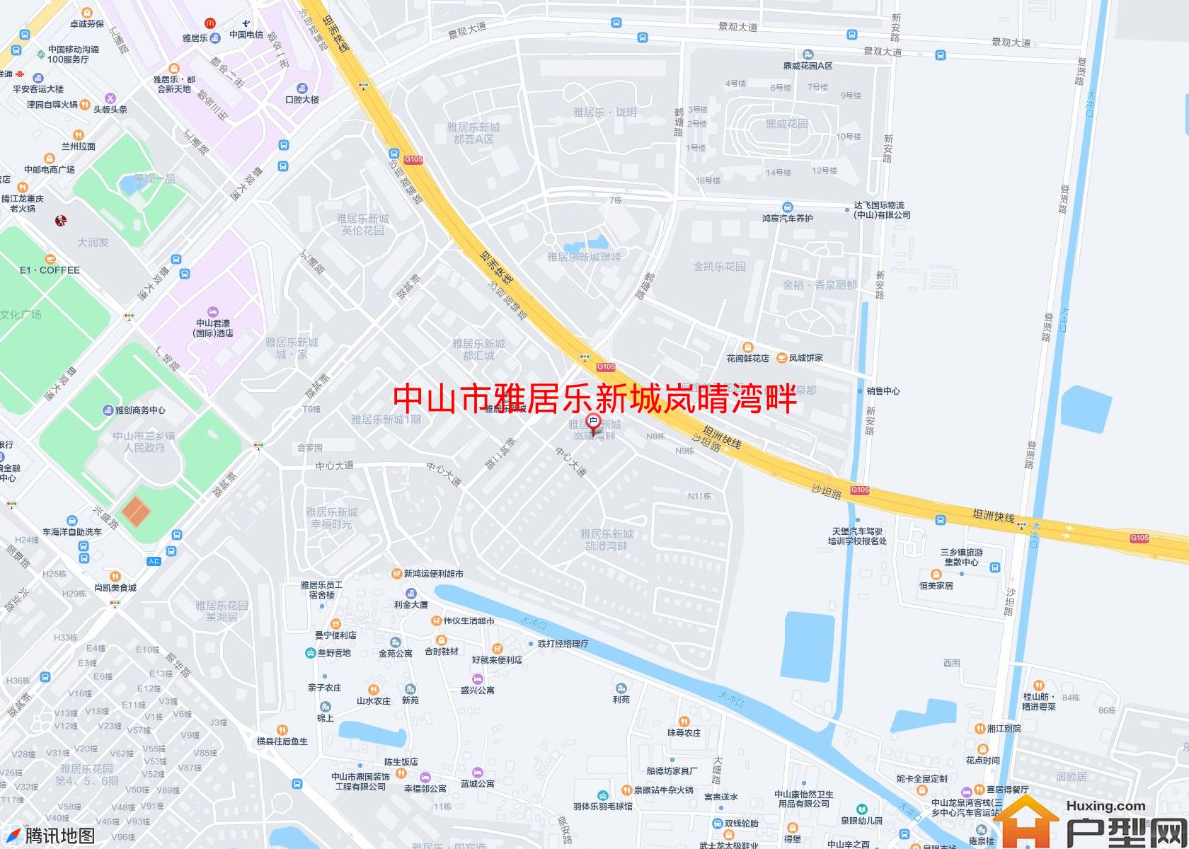 雅居乐新城岚晴湾畔小区 - 户型网