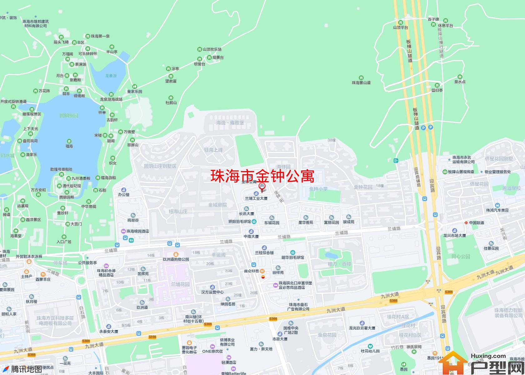 金钟公寓小区 - 户型网