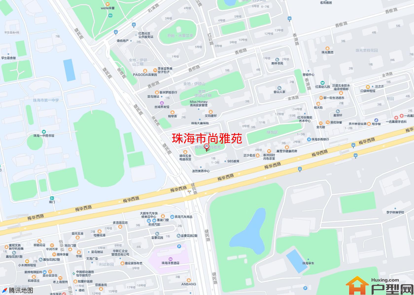 尚雅苑小区 - 户型网 尚雅苑小区 - 户型网