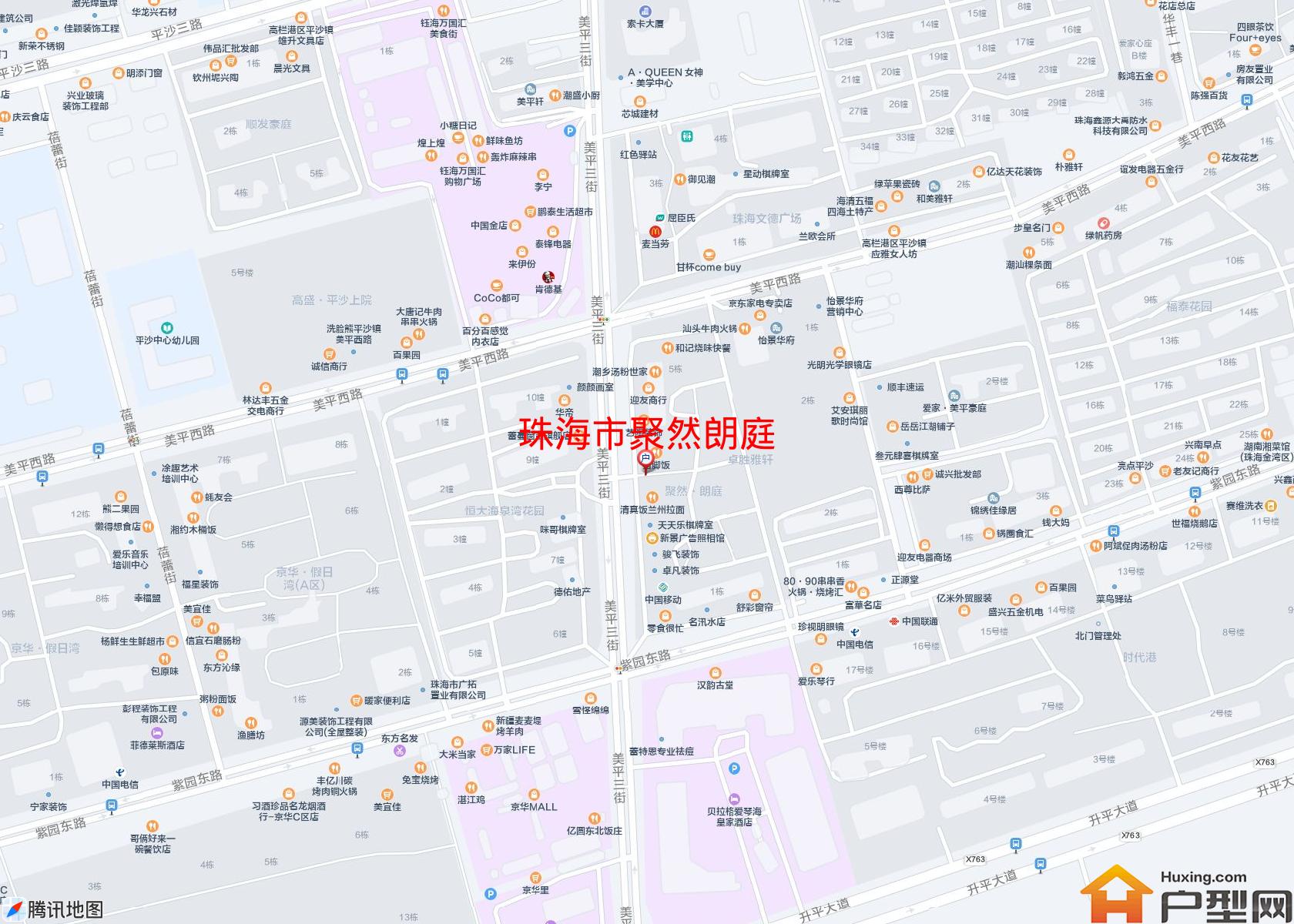聚然朗庭小区 - 户型网